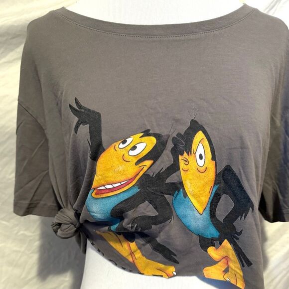 Heckle and Jeckle, Vintage, Cropped Short Sleeve Tee, OSFM - Picture 5 of 16